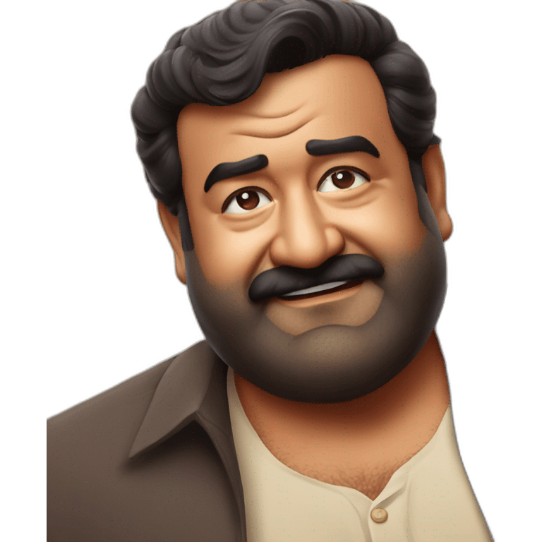 Mohanlal India actor  emoji