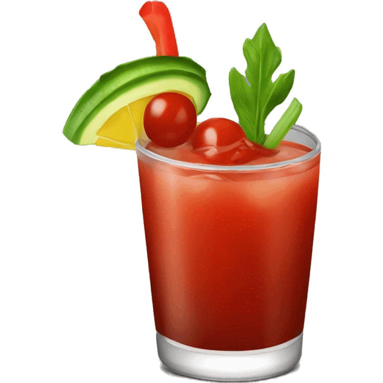 Bloody Mary cocktail emoji