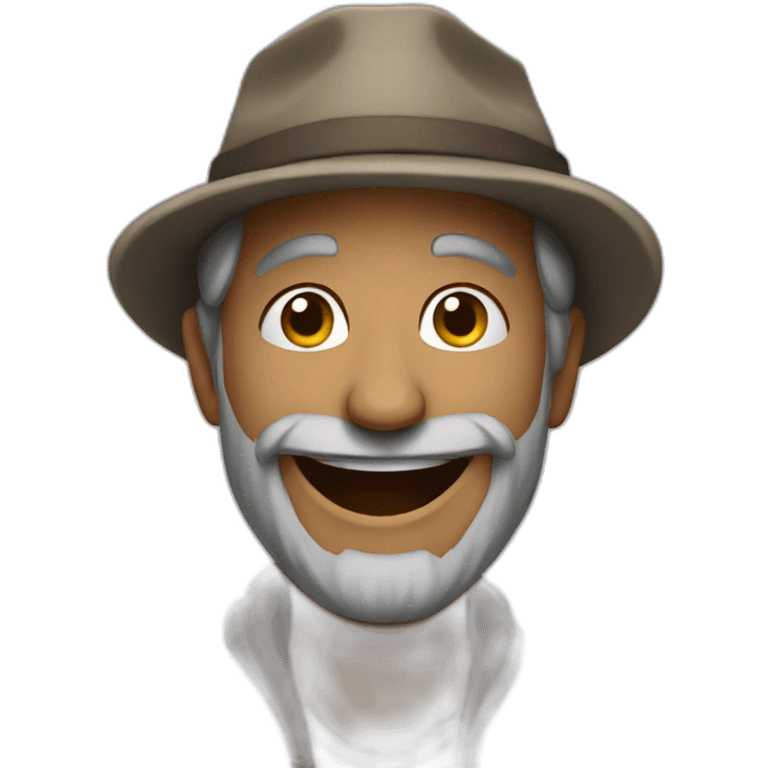 happy hobo emoji