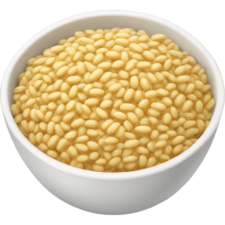 bowl of  barley emoji