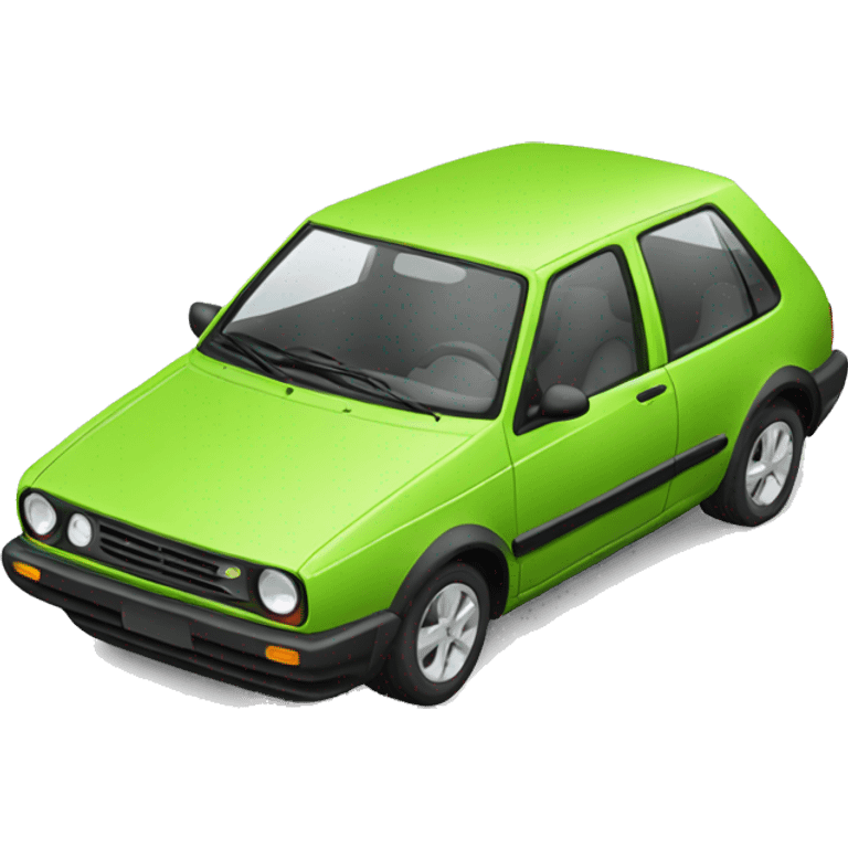 Car golf 4 emoji