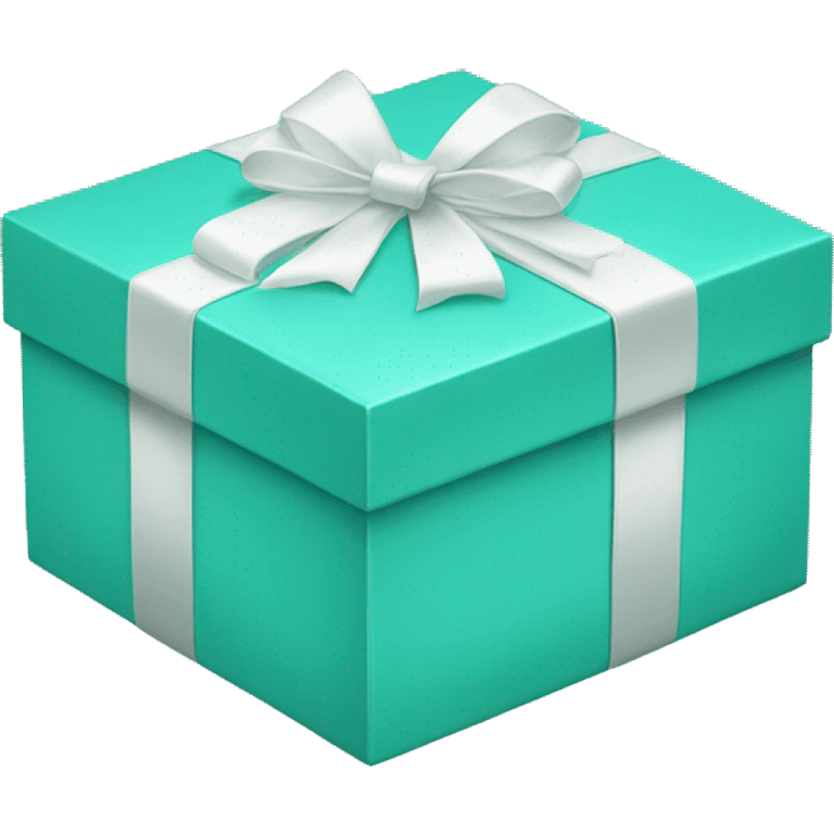 Tiffany gift box  emoji