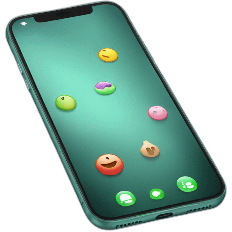 iPhone 15 pro with iOS17 emoji