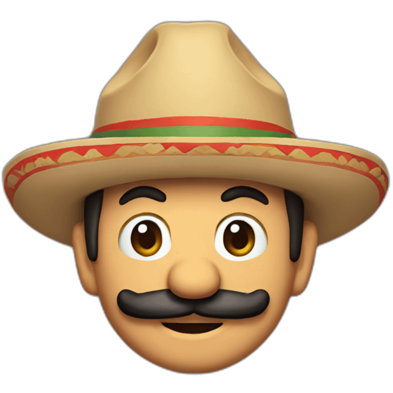 mexican mario emoji