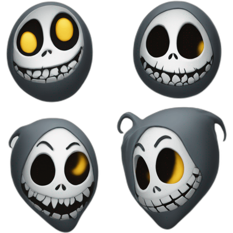 Nightmare before christmas emoji