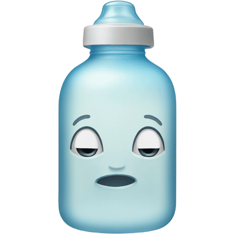 Empty baby bottle emoji