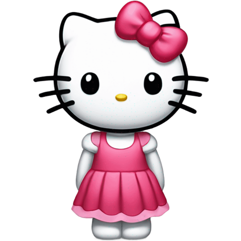 Sad hello kitty emoji