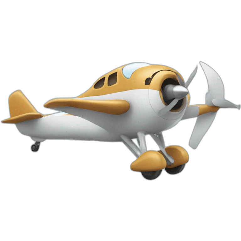 a cat make a plane emoji