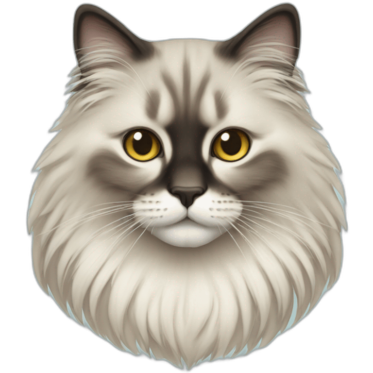 Siberian neva masquerade cat emoji