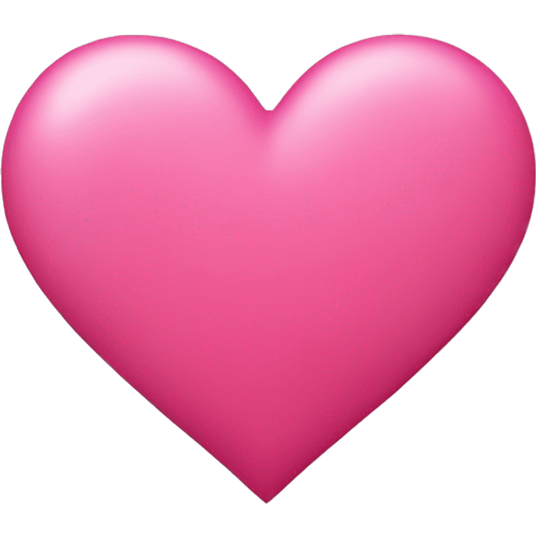 Pink heart  emoji