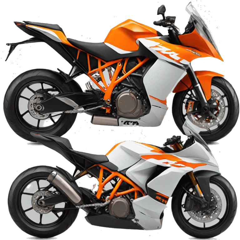 Ktm bike  emoji