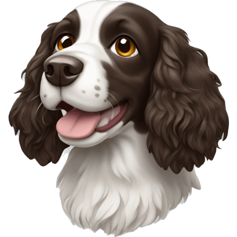 Springer spaniel dog emoji