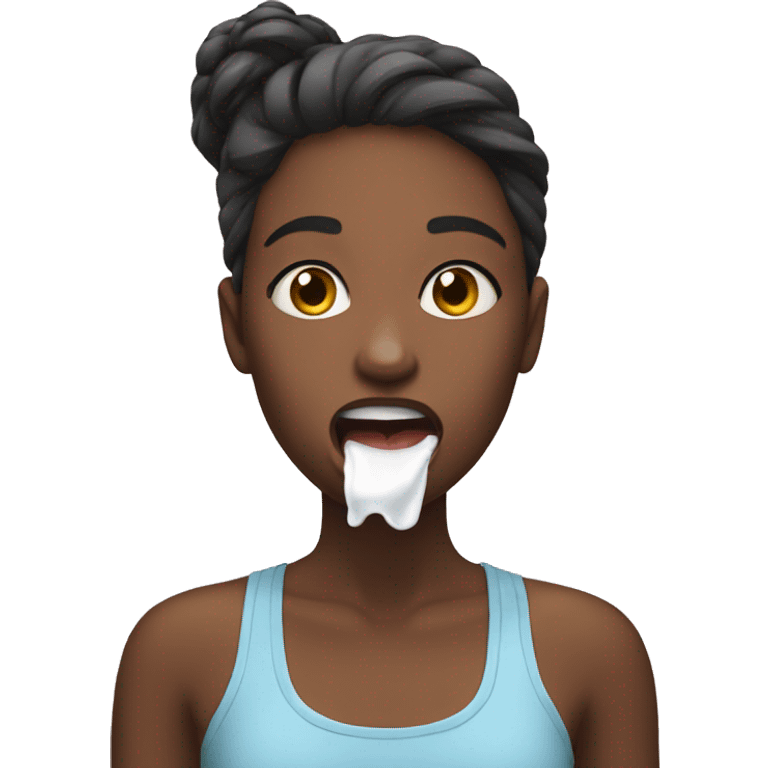 anya mouthwashing  emoji