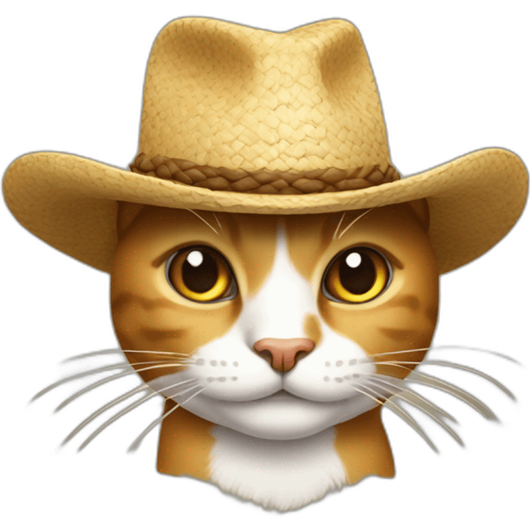 gato de chapeu emoji