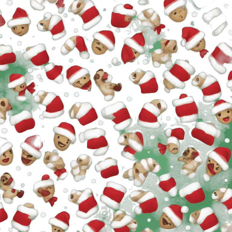 Christmas blanket emoji