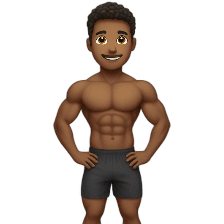 boy gym emoji