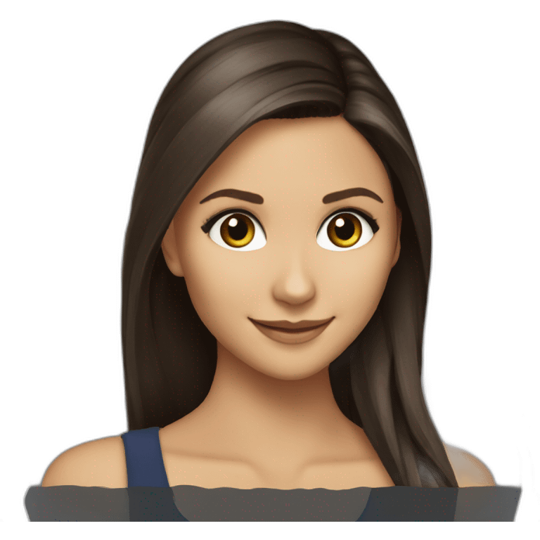 nina dobrev emoji