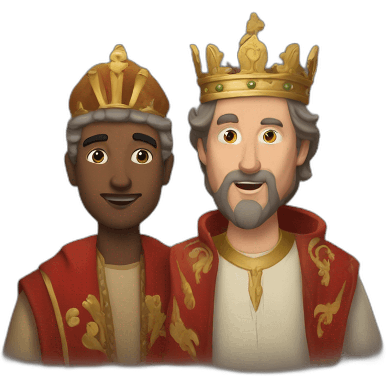 Melchior Caspar and Balthazar wise men emoji