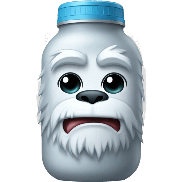 Yeti drink bottle  emoji