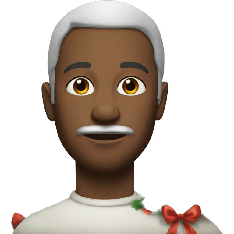 Calm Christmas morning emoji