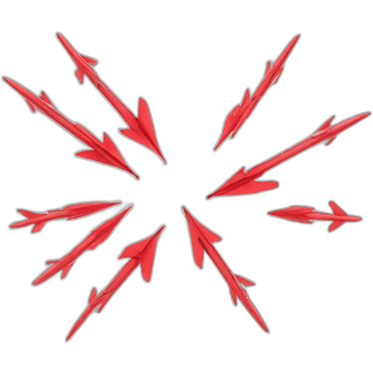 red arrows in a loop demonstrating a cycle emoji