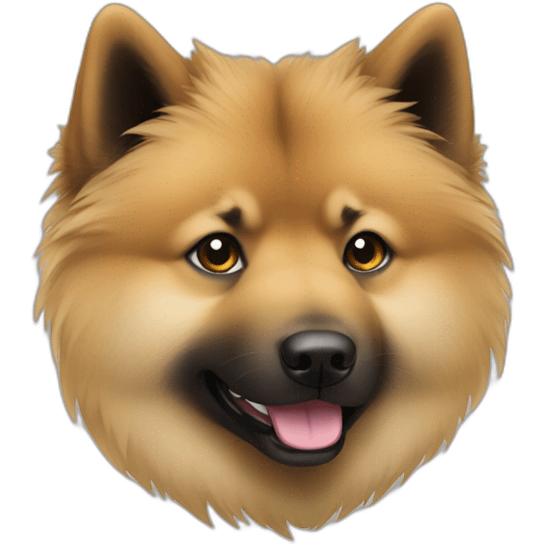 eurasier sand-colored emoji