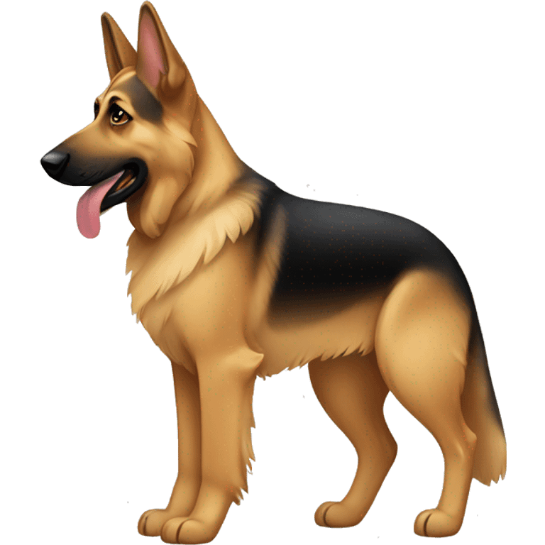 German Shepard emoji