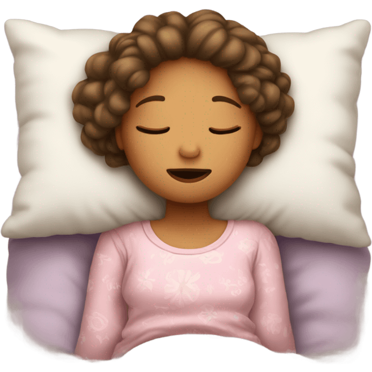 sleeping girl  emoji