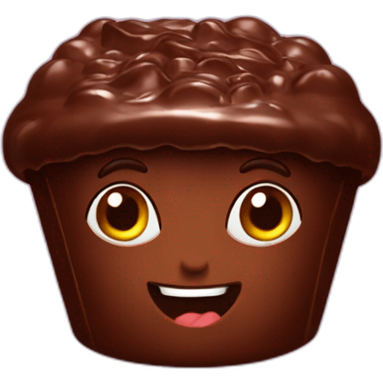 Gofre de chocolate emoji