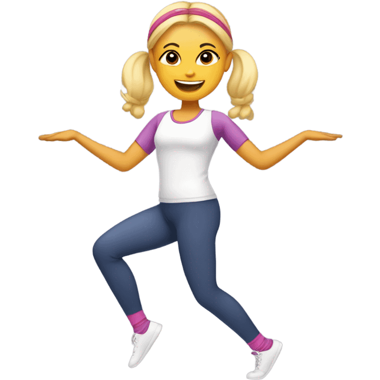 Aesthetic girly Pilates emoji emoji