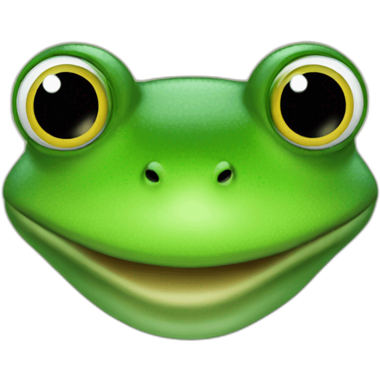 frog poker face emoji