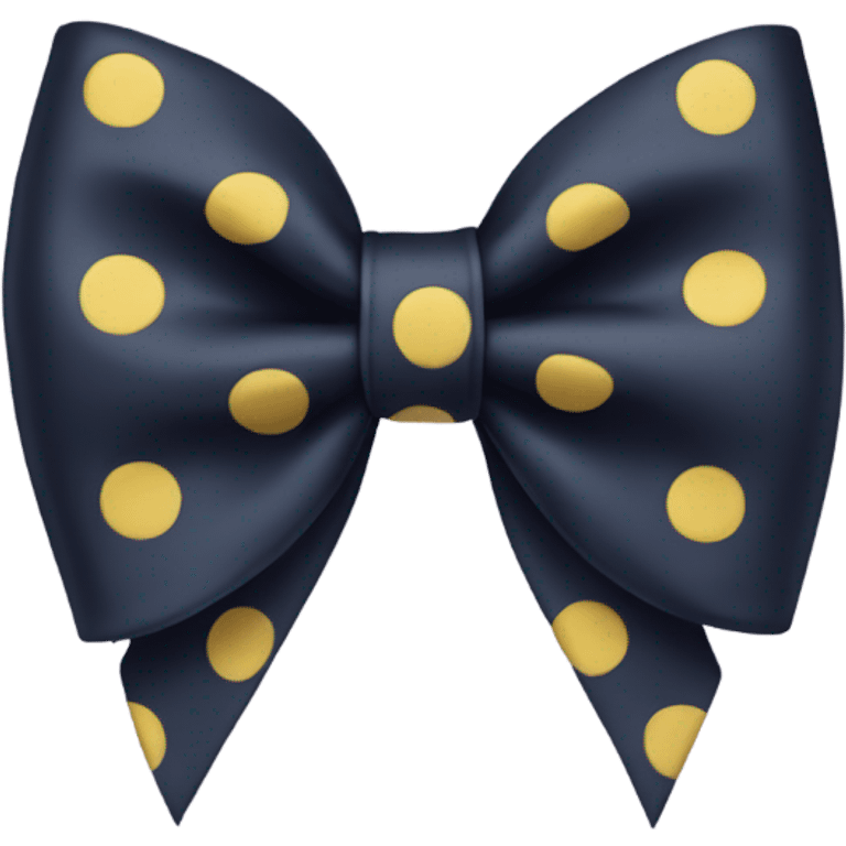 Preppy bow emoji