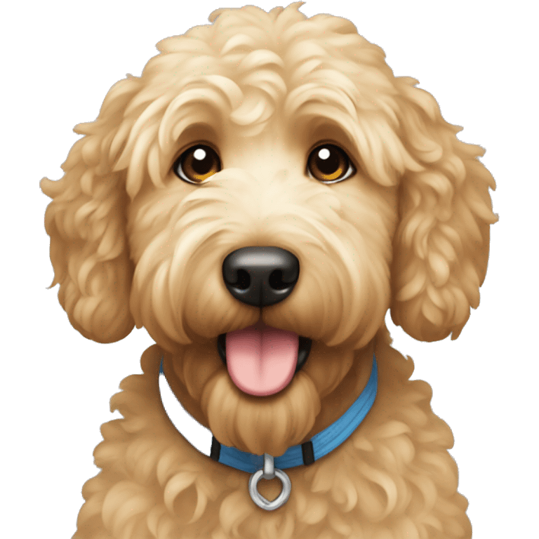 Goldendoodle  emoji