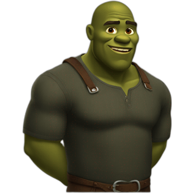 black-shrek emoji