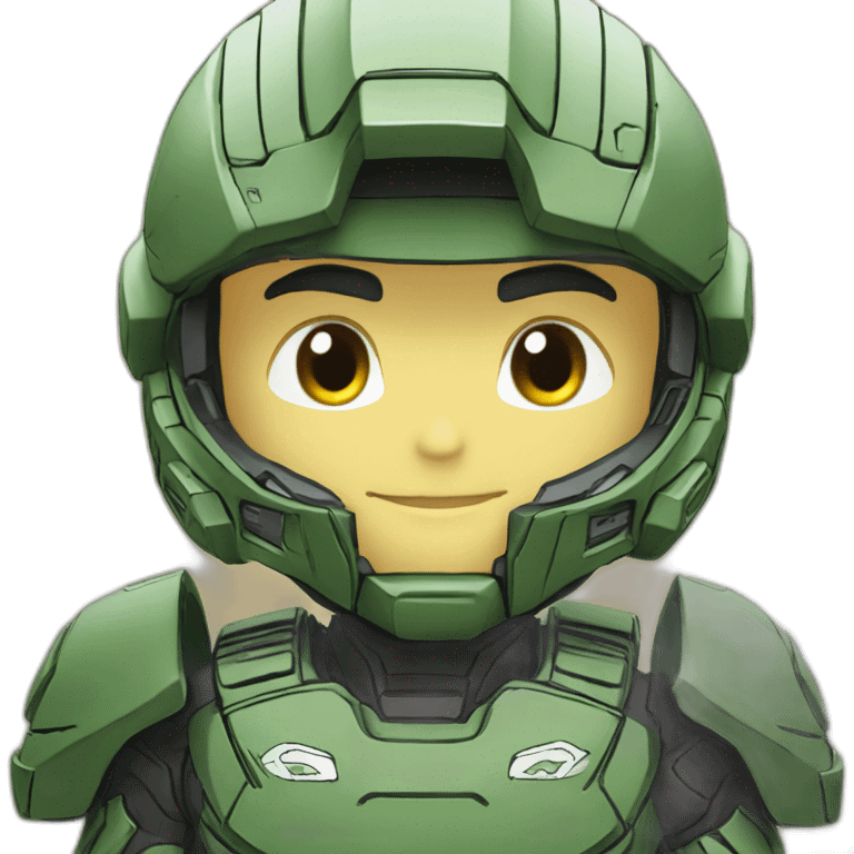 Halo Spartan japan anime emoji