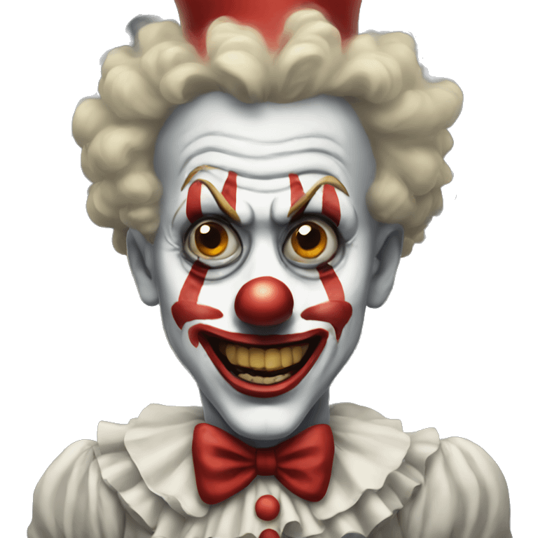 clown scary emoji