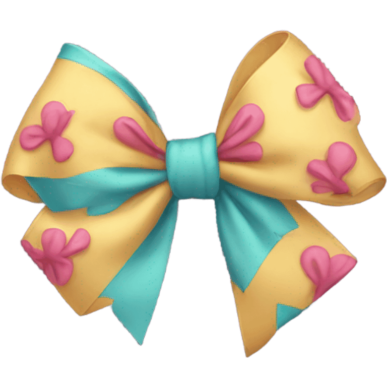 cute bow emoji