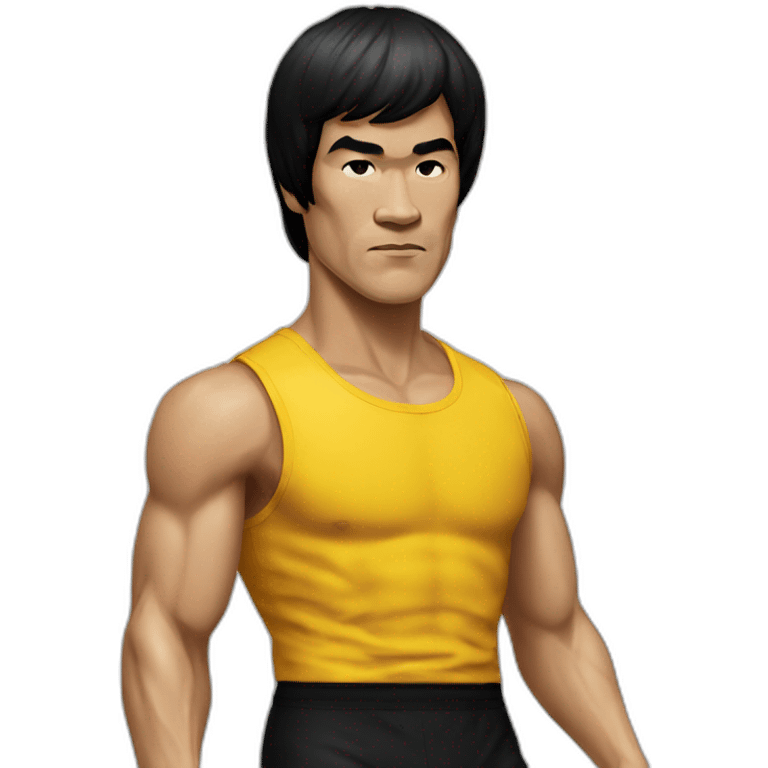 bruce lee emoji