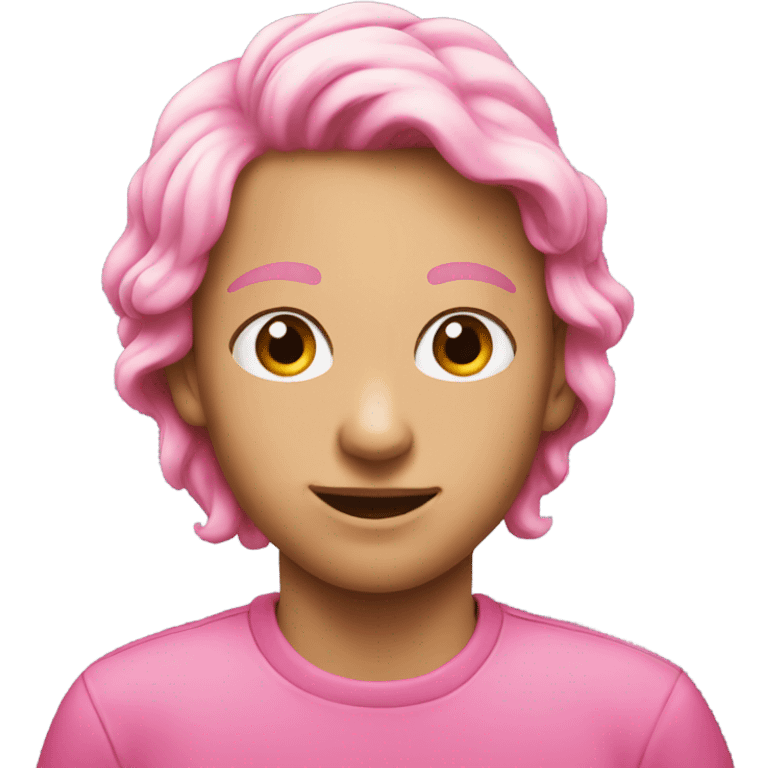 Pink P emoji  emoji