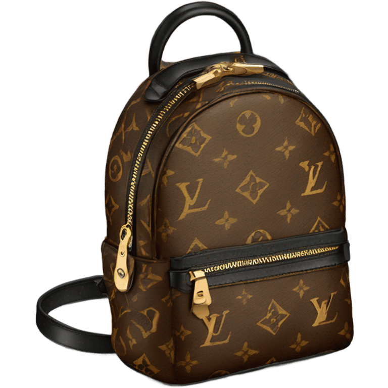 Louis Vuitton mini Palm Springs backpack  emoji