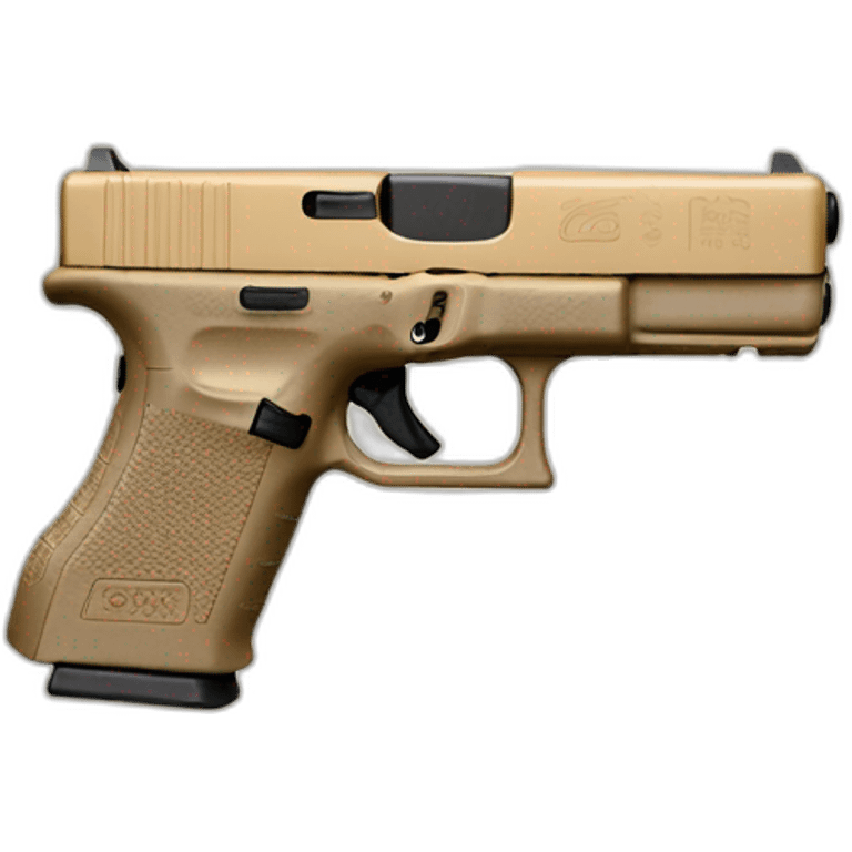 beige glock 17 emoji