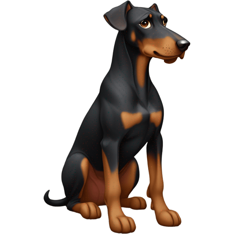 Doberman emoji