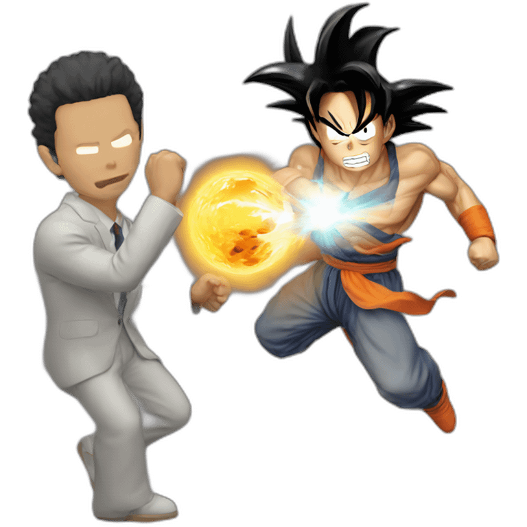 Goku vs Obama emoji