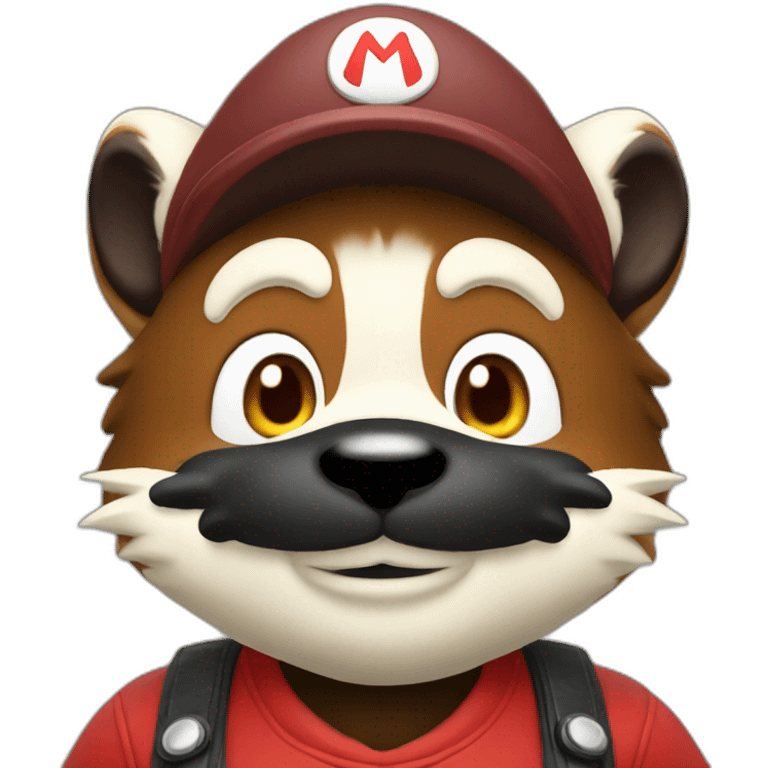 Mario Tanuki emoji