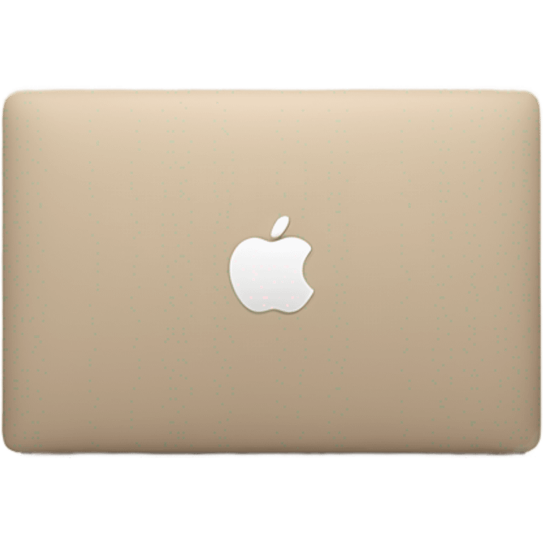 beige macbook emoji