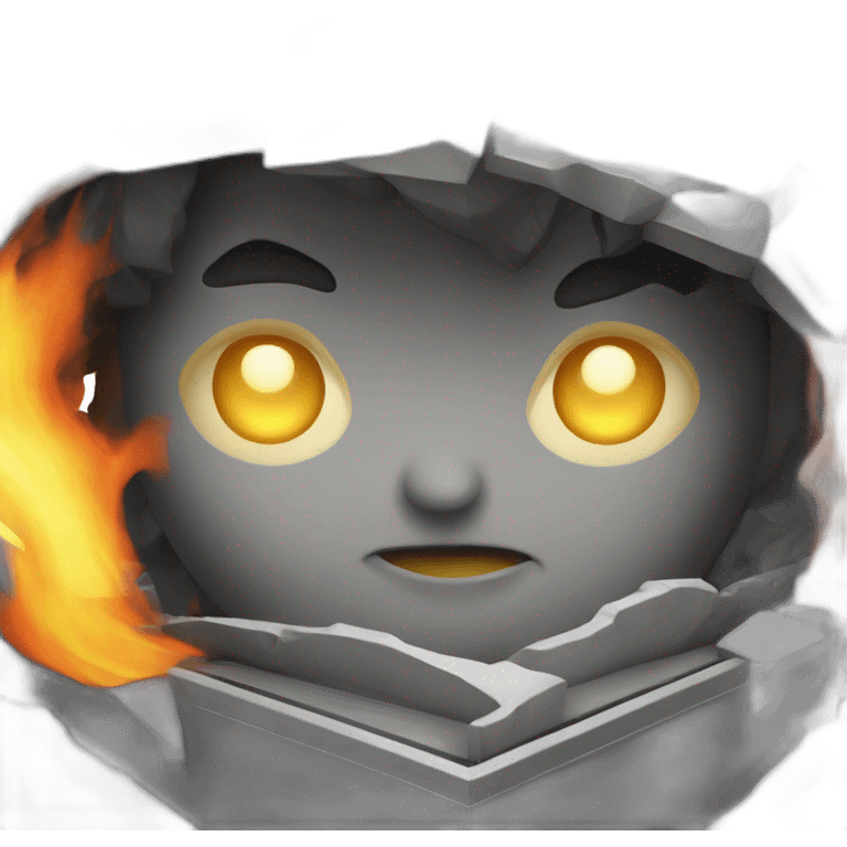 flaming gpu goes brrrrrrr emoji