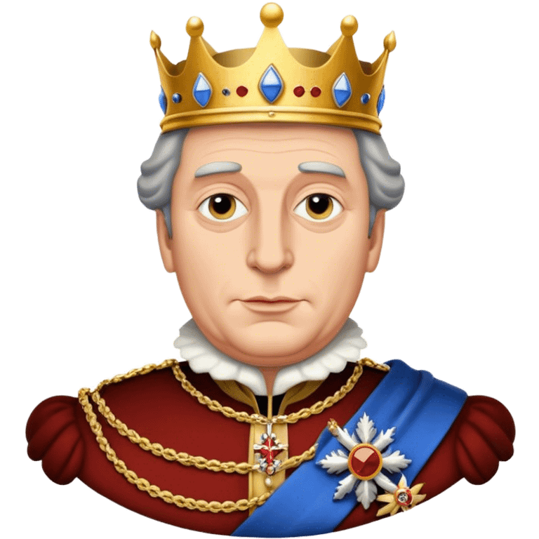 Hamilton king George emoji