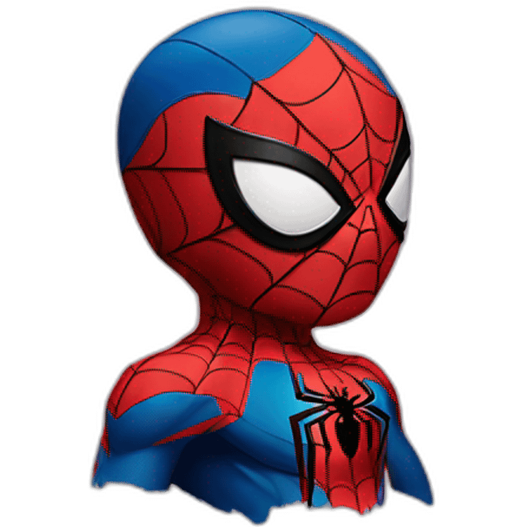 spider-man thinking emoji