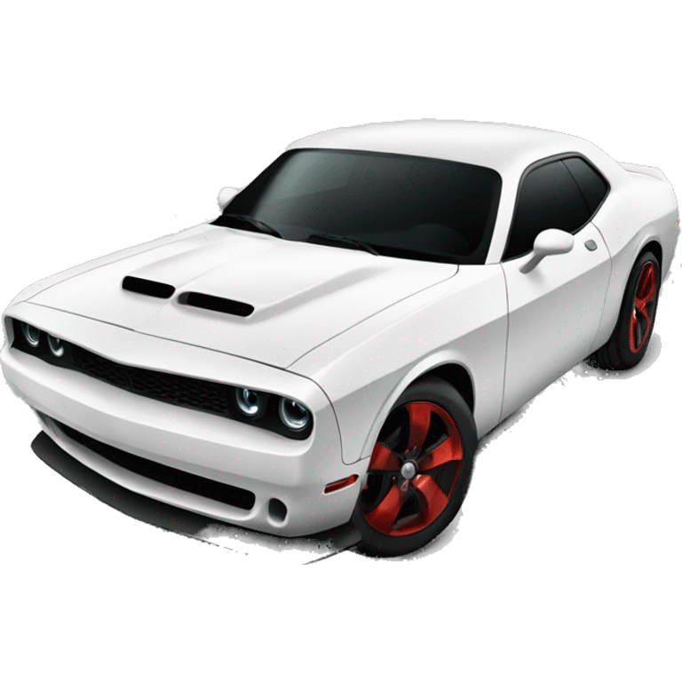 A hellcat looking car emoji