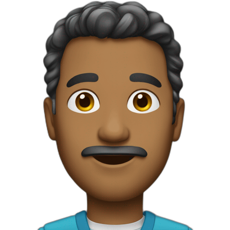 Un homme abasourdi emoji